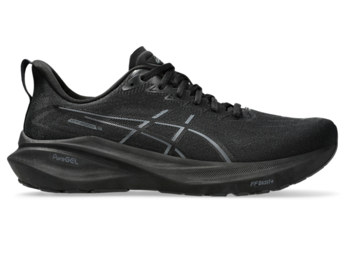 GT 2000 13 Men Black Black Herren Laufschuhe ASICS DE