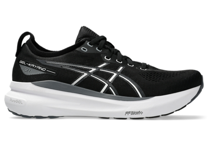 GEL-KAYANO 31 NARROW | BLACK/WHITE | メンズ ランニング シューズ【ASICS公式】