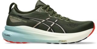 GEL KAYANO 31 Men Smog Green Black Hardloopschoenen voor heren ASICS NL