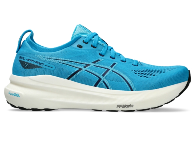 Asics gel kayano homme cyan on sale