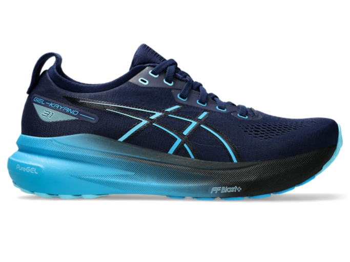 GEL KAYANO 31 Men Blue Expanse Digital Aqua Chaussures de running homme ASICS FR