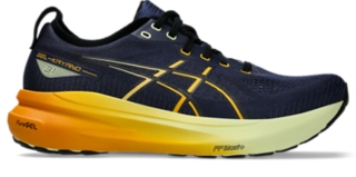 GEL-KAYANO 31 WIDE | Men | Black/Rainy Lake | Men's Running Shoes | ASICS United States