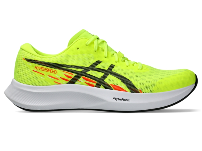 HYPER SPEED 4 WIDE Men SAFETY YELLOW BLACK Men s Running Shoes ASICS Singapore