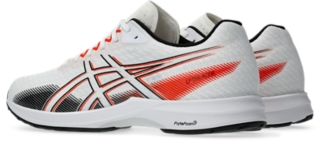 ASICS Men's Running Shoes LYTERACER 5 White/Black 1011B903.101 NEW