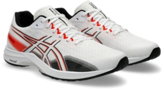 ASICS Men's Running Shoes LYTERACER 5 White/Black 1011B903.101 NEW