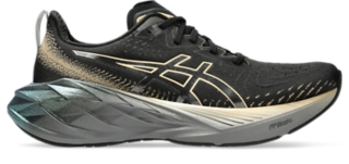 Men's NOVABLAST 4 PLATINUM, Black/Champagne, Running Shoes