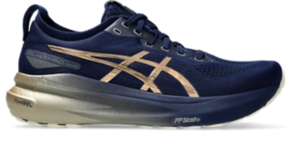 GEL KAYANO 31 PLATINUM Men Blue Expanse Champagne Zapatillas de running para hombre ASICS ES