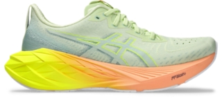 ASICS Men s Novablast 4 Paris Cool Matcha Safety Yellow 13