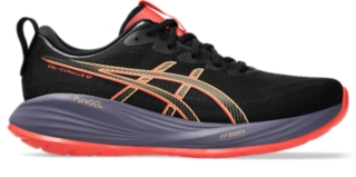 GEL-CUMULUS 27 | Men | Black/Coral Reef | Men's Running Shoes | ASICS United States
