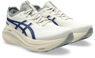 GEL-NIMBUS 27 ASICS TRACK CLUB | Men | Birch/Indigo Blue | Men's Running Shoes | ASICS United States
