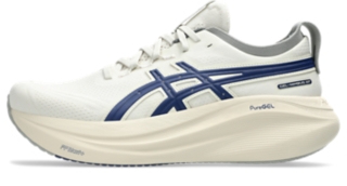 GEL-NIMBUS 27 ASICS TRACK CLUB | Men | Birch/Indigo Blue | Men's Running Shoes | ASICS United States