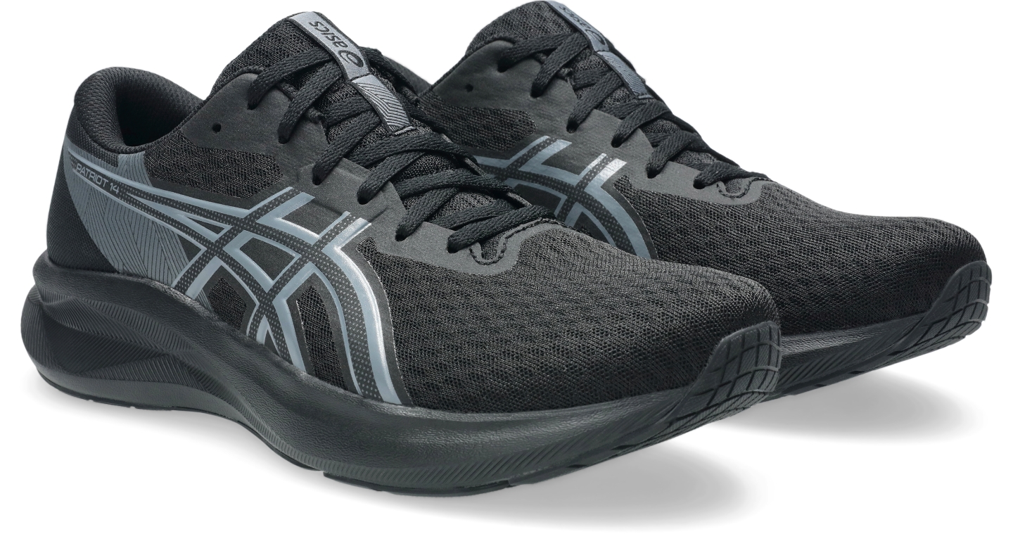 Мужские кроссовки ASICS Patriot 14, цвет: Чёрный — фото 2