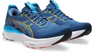 GEL-KAYANO 32 WIDE, Twilight Blue/Anzu 2