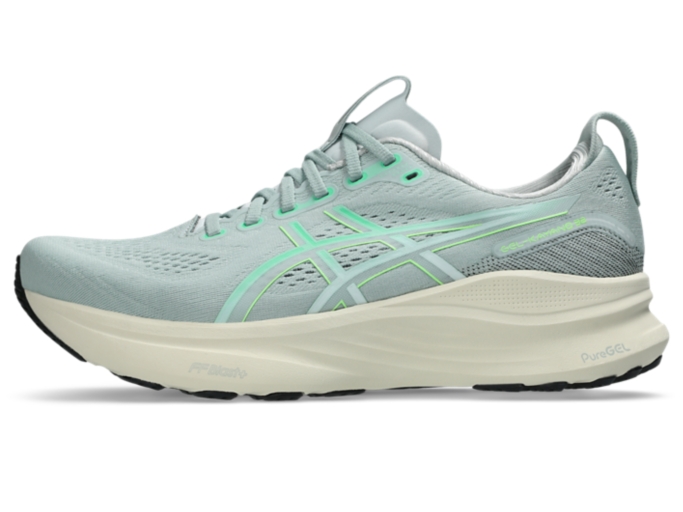 GEL-KAYANO 32 | Men | COLD MOSS/VITAL GREEN | Men's Running Shoes