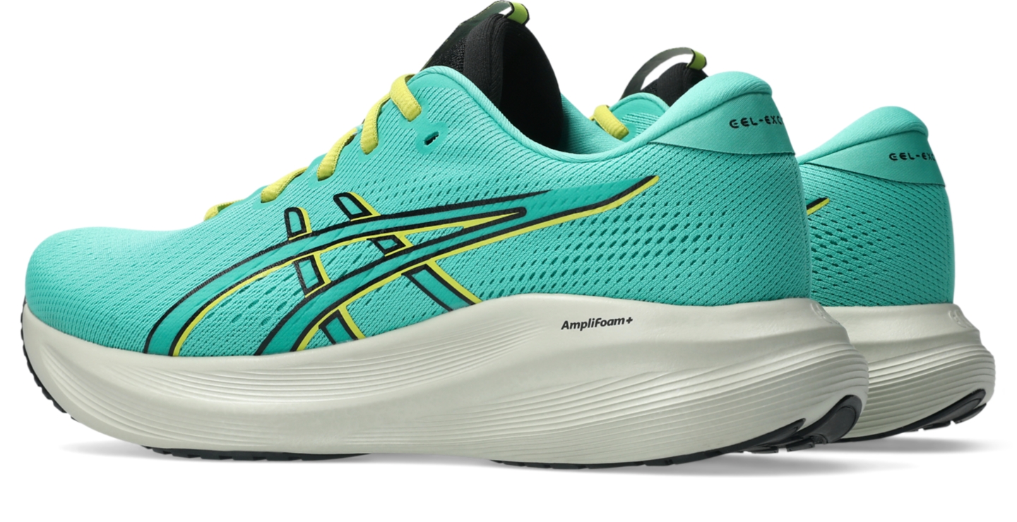 Мужские кроссовки ASICS Gel-Excite 11, цвет: Зелёный / Чёрный — фото 3