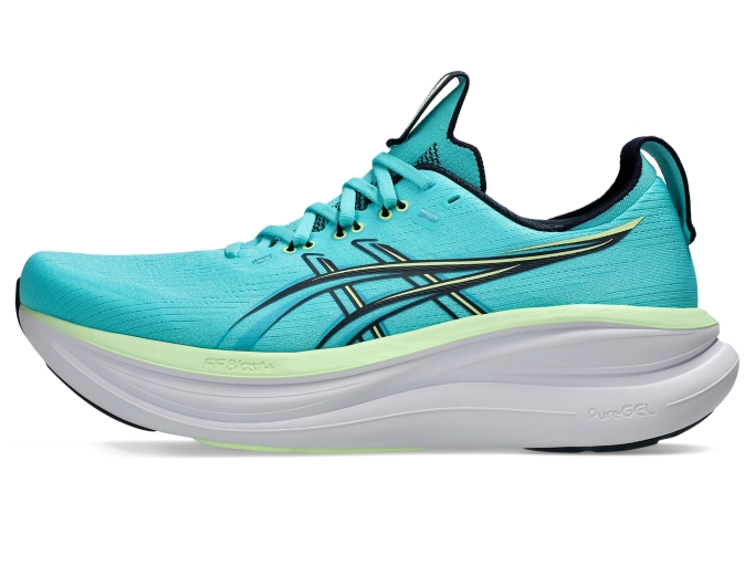 GEL-NIMBUS 28 | Men | ENERGY AQUA/MIDNIGHT | Men's Running Shoes