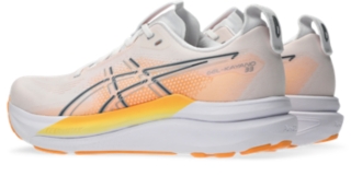GEL-KAYANO 33, White/Stadium Orange 3
