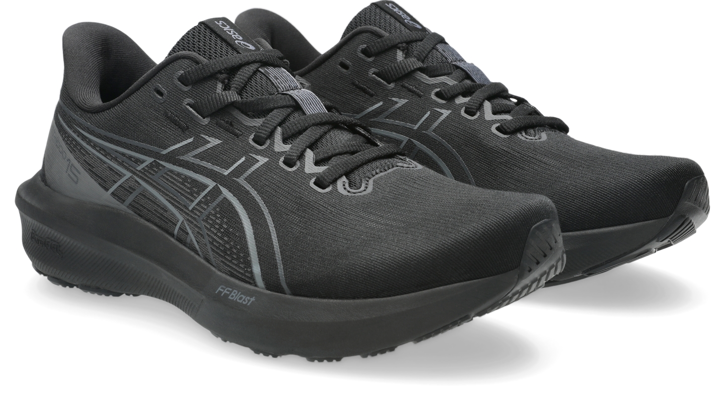 Мужские кроссовки ASICS GT-1000 15 Extra Wide, цвет: Чёрный — фото 2
