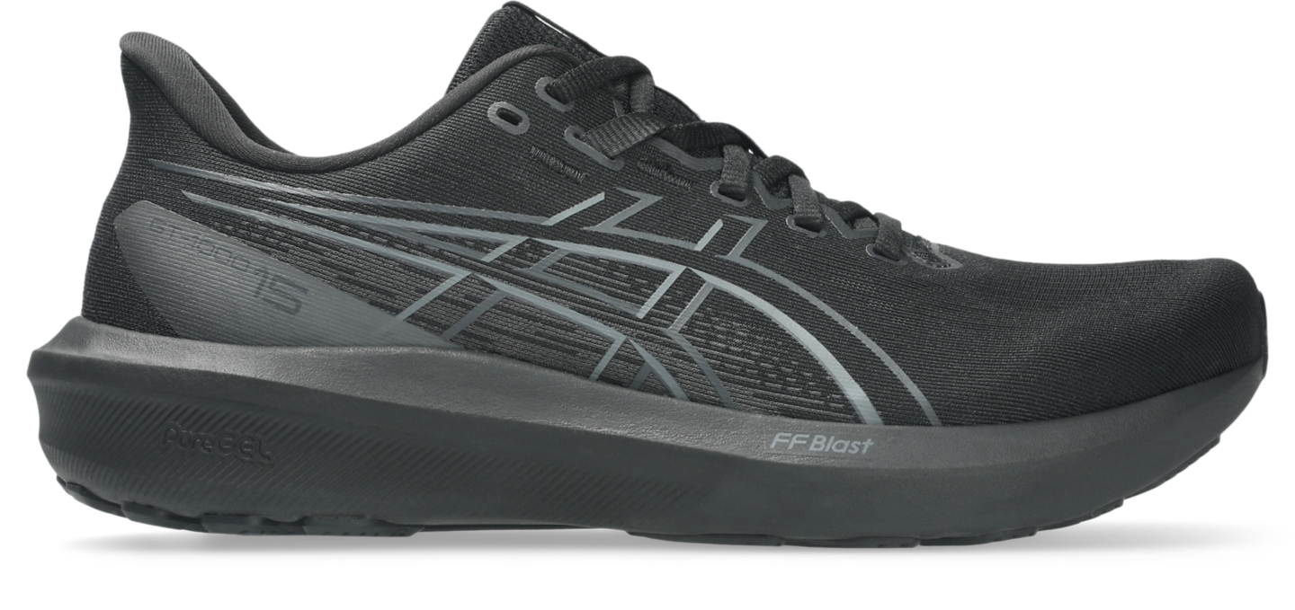 Мужские кроссовки ASICS GT-1000 15 Extra Wide, цвет: Чёрный — фото 1