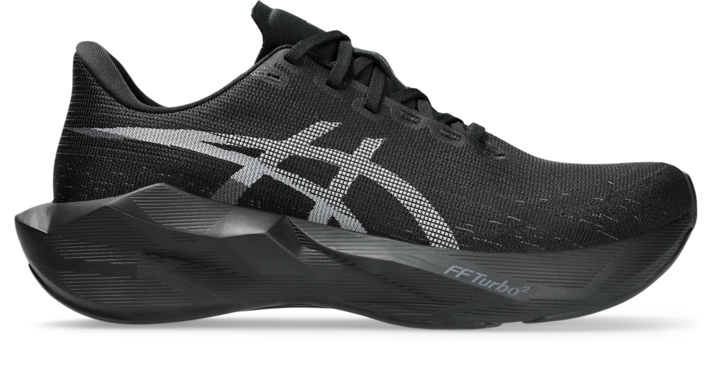 Мужские кроссовки ASICS Novablast 6 Wide, цвет: Чёрный — фото 1