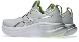 GEL-NIMBUS 28 PLATINUM, Platinum/Glow Green 3