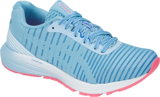 Women s DynaFlyte 3 Deep Aqua White Running Shoes ASICS