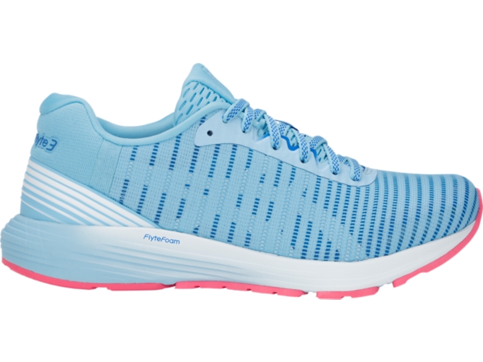 Women s DynaFlyte 3 Deep Aqua White Running Shoes ASICS