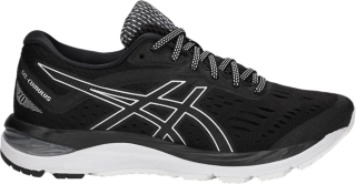 asics gel cumulus 20 black white