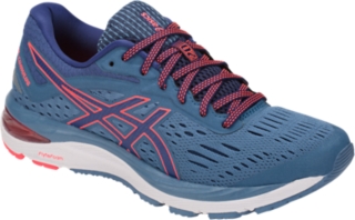 Women s GEL Cumulus 20 Azure Blue Print Running Shoes ASICS