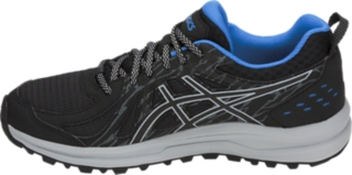 Asics women's frequent trail 2025 running shoes black/mid grey