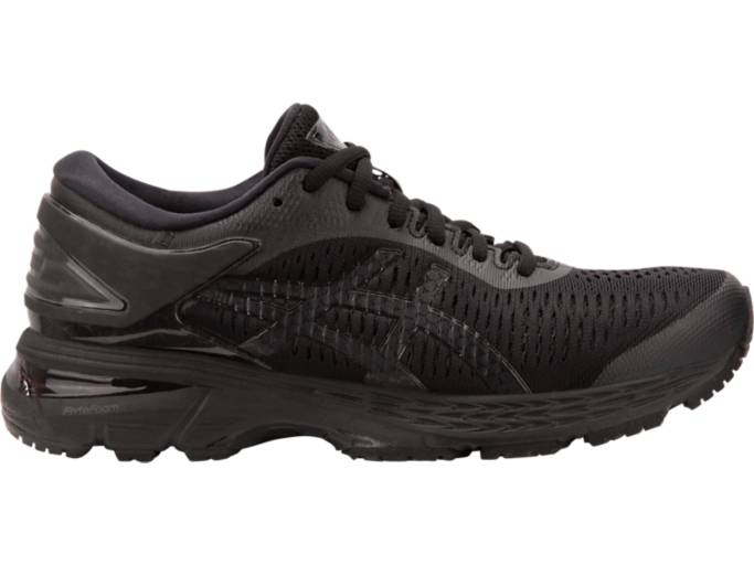 Asics kayano 25 black green sale