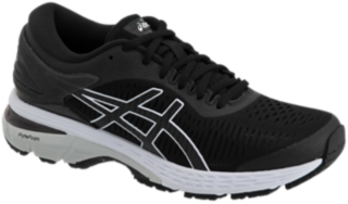 Asics gel kayano 25 2025 women's shoes black/glacier grey