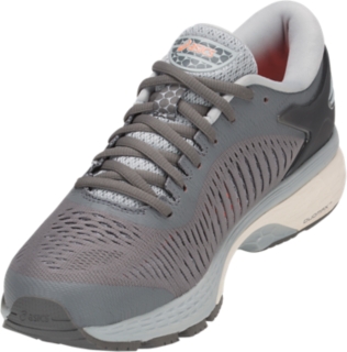 Asics women's gel-kayano 25 2025 shoe - carbon/mid grey