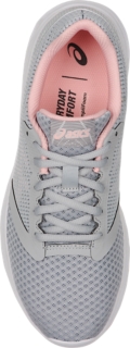 Women s Patriot 10 Mid Grey Frosted Rose Running Shoes ASICS