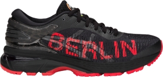 UNISEX GEL KAYANO 25 BERLIN BLACK CLASSIC RED notdisplayed