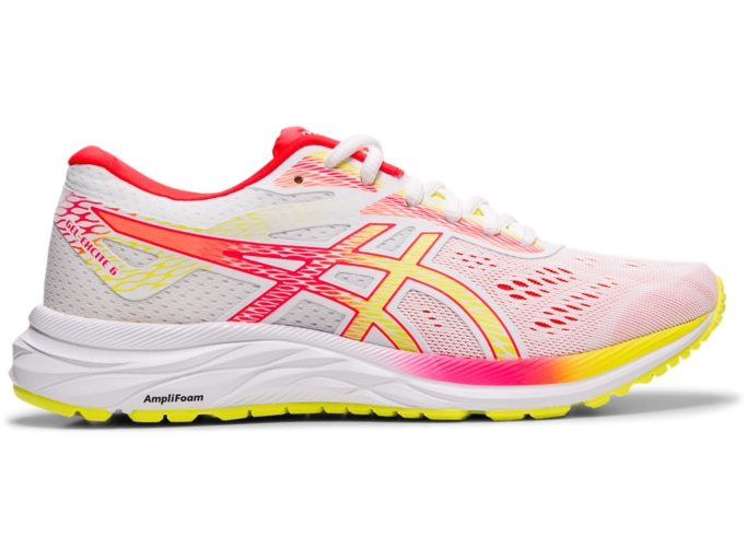 GEL EXCITE 6 Women White Sour Yuzu Women s Running Shoes ASICS United States