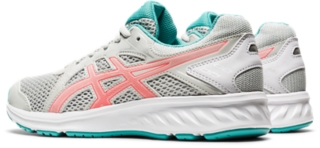 extraño Samuel Maestría Women's Jolt 2 | Glacier Grey/Sunrise Red | Running Shoes | ASICS