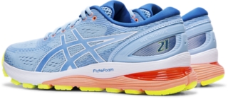 Asics gel nimbus 2025 21 heritage blue/lake drive