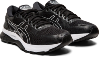 asics gel nimbus 21 black dark grey