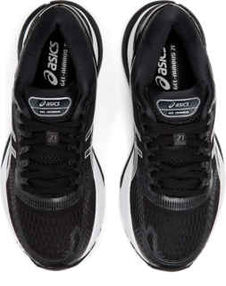 Asics gel nimbus 21 women's shoes black/dark clearance grey