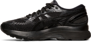 black asics nimbus