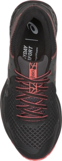 Asics gel-sonoma 4 women's 2025 trail running shoes black/papaya