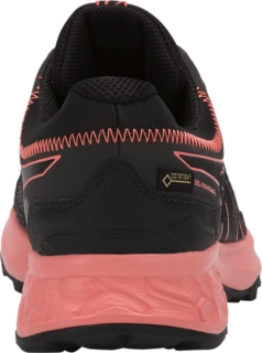 Asics gel-sonoma 4 women's outlet trail running shoes black/papaya