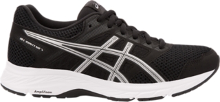 asics black womens shoes