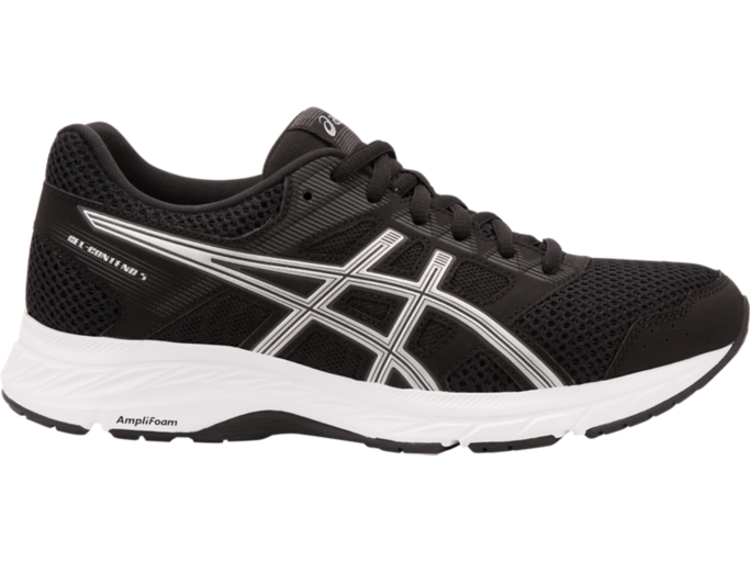 Women's GEL-Contend 5 | Black/Silver | Running Shoes | ASICS