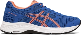 Women's GEL-Contend 5 | Lake Drive/Sun Coral | Running Shoes | ASICS