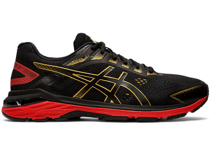 Image 1 of 7 of Women's BLACK/RICH GOLD GT-2000 7 Women's Running Shoes