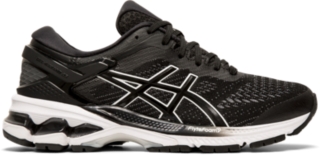 Women's GEL-KAYANO 26 | Black/ White 