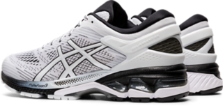 Asics black and 2024 white shoes