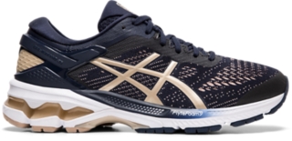 Women's GEL-KAYANO 26 | Midnight/Frosted Almond | Running Shoes | ASICS